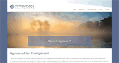 Desktop Screenshot of hypnosepunkt.ch