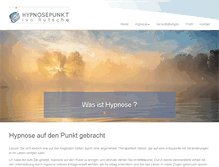 Tablet Screenshot of hypnosepunkt.ch